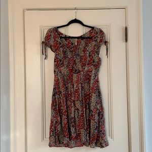 free people patterned dress
